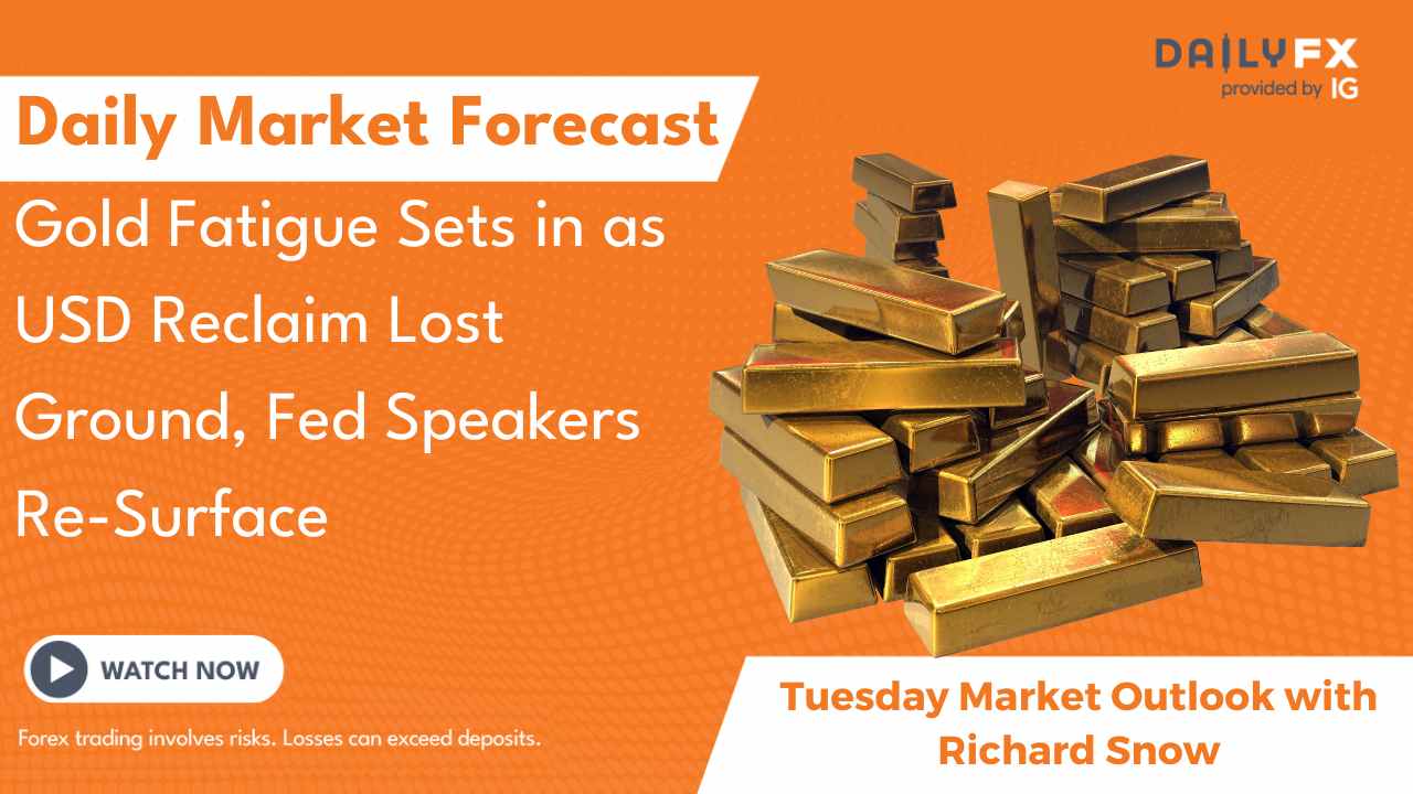 Gold Fatigue Sets in as USD Reclaim Lost Ground, Fed Speakers Re-Surface