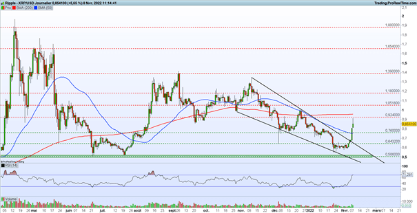 Bourse : résultats d’entreprises – Ripple : le XRP explose