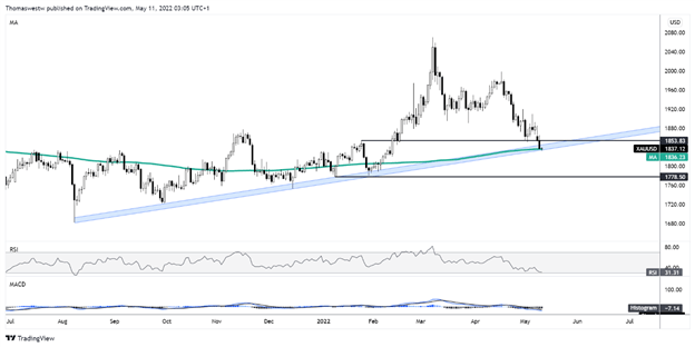 xau chart 