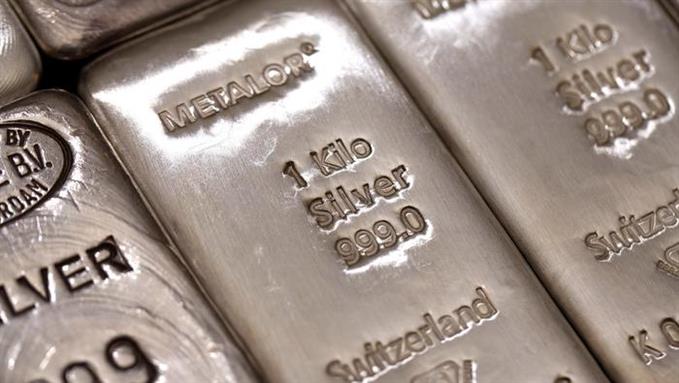 Physical silver bars