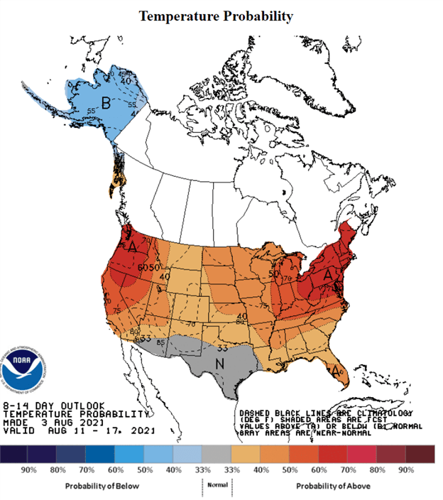 noaa 8-14 day outlook 