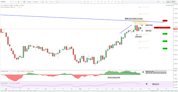 استراتيجية تداول دولار نيوزيلندي مقابل دولار أمريكي NZD/USD