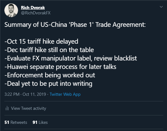 US China Phase 1 Trade Agreement from President Trump