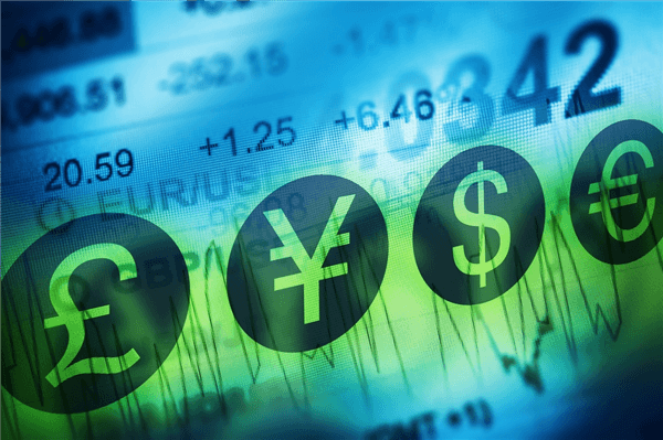 Forex trader symbols and currency market rates