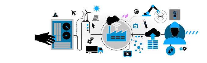 Industrial stock market sectors graphic