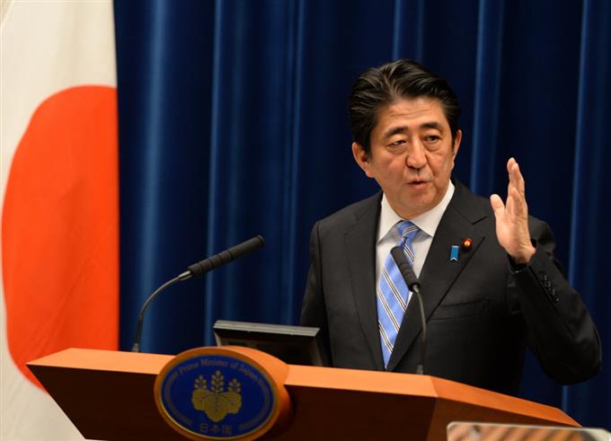 Image de Shinzo Abe, ministre japonais