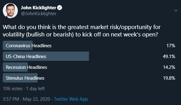 Twitter Poll on Key Fundamental Themes