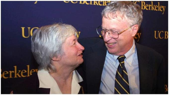 Janet Yellen and her husband George Akerlof