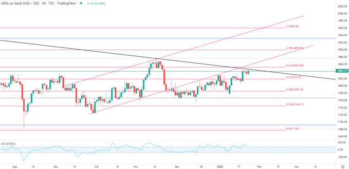 Gold Daily Chart