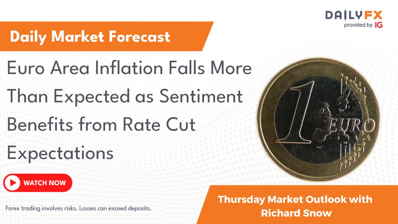 Euro Area Inflation Falls More Than Expected as Sentiment Benefits from Rate Cut Expectations