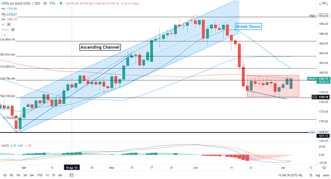 Gold Prices Rebound as the US Dollar and Yields Fall After Strong NFP 