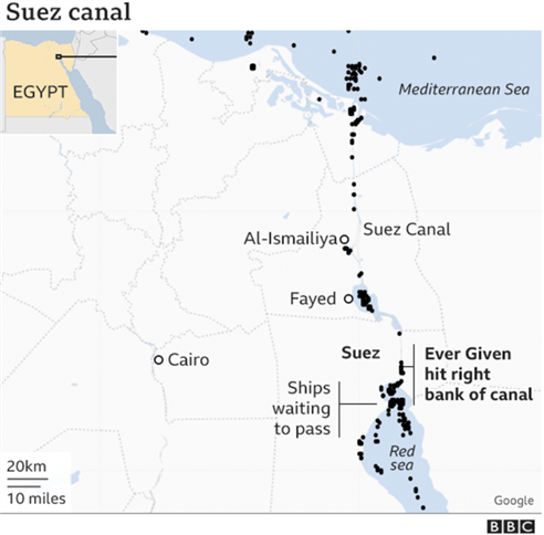 The Suez Canal and the Importance for Crude Oil Prices