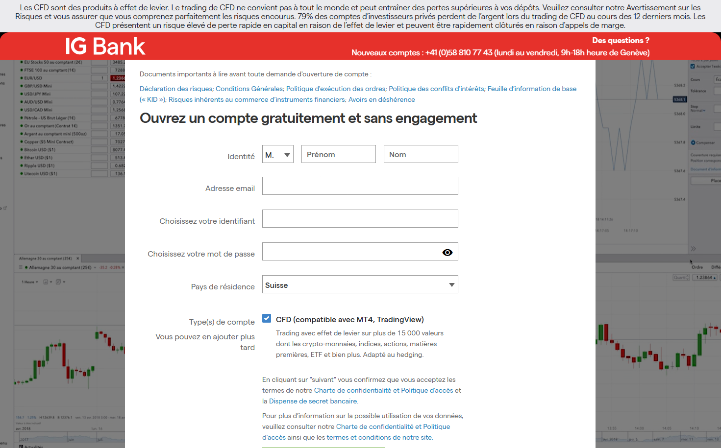 Create an account 