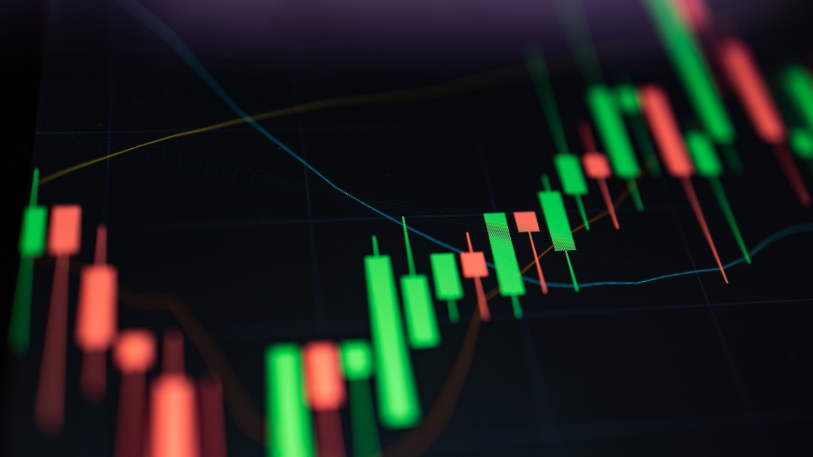 image montrant une le cours de bourse