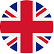 Great Britain flag round icon