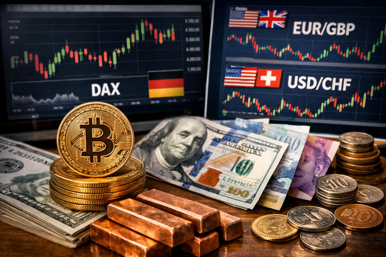 Sergio Ávila: Bitcoin, DAX, EUR/GBP y Cobre hoy - IG España