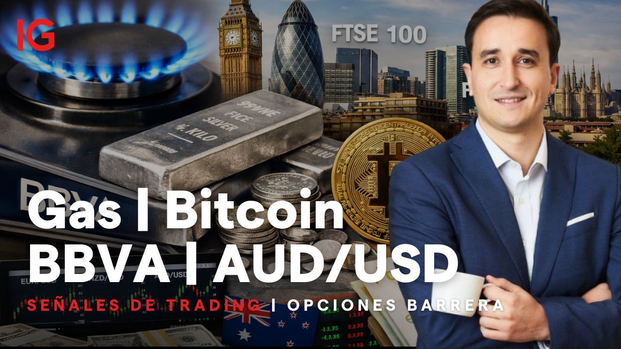 Sergio Ávila: Bitcoin, BBVA y EUR/USD hoy en directo - IG España