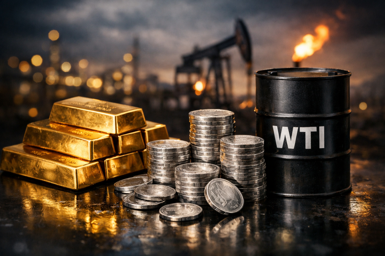 Oro, plata y petróleo WTI: cómo invertir tras la corrección - IG España