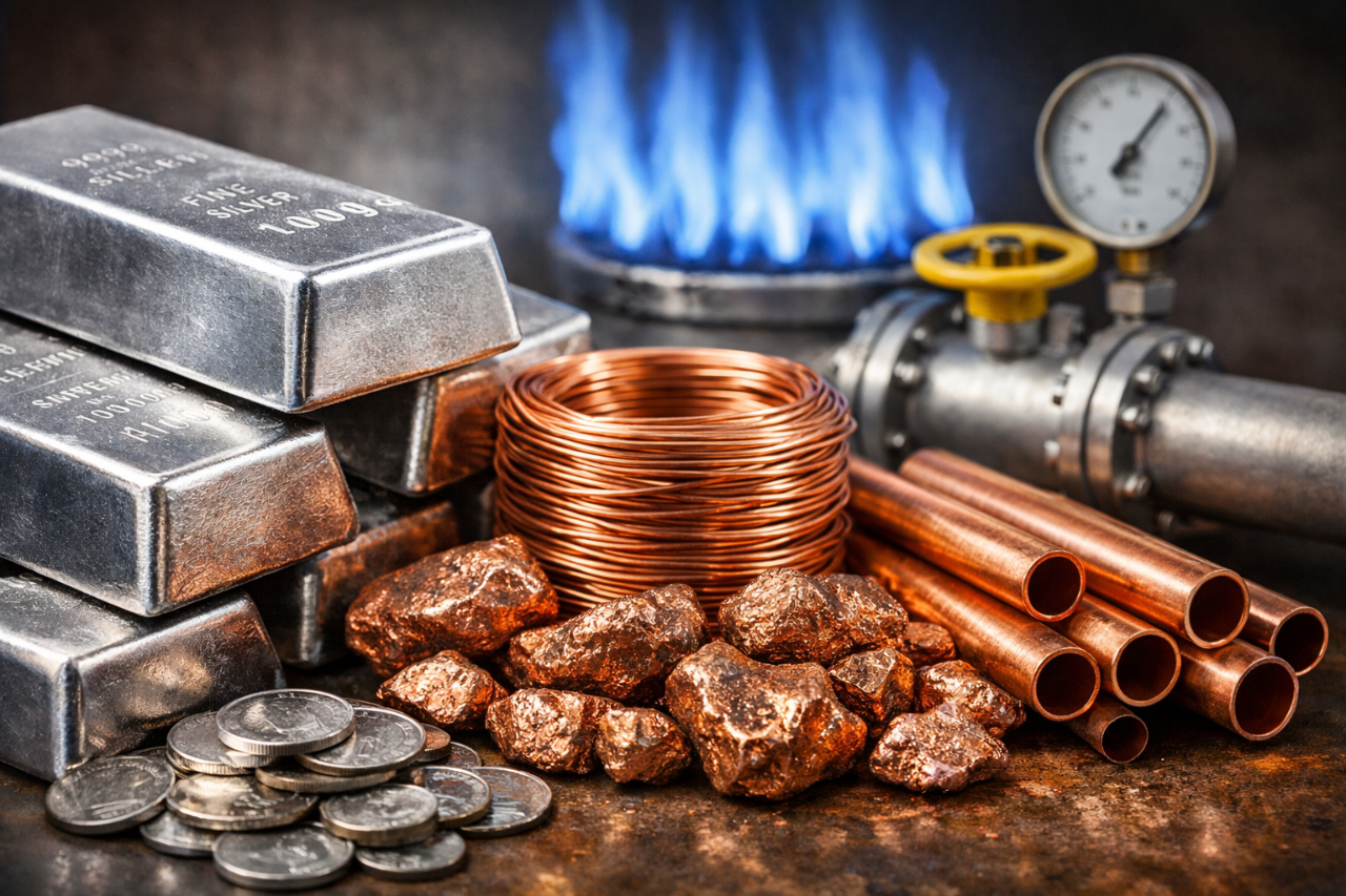 Plata, cobre y gas natural: claves para invertir hoy | IG Internacional
