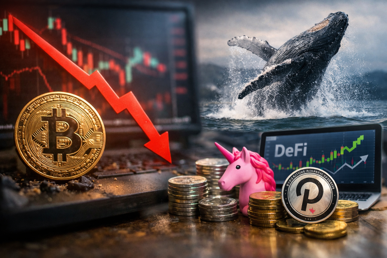 Bitcoin Today: Whale Sell, Uniswap & Polkadot Rise