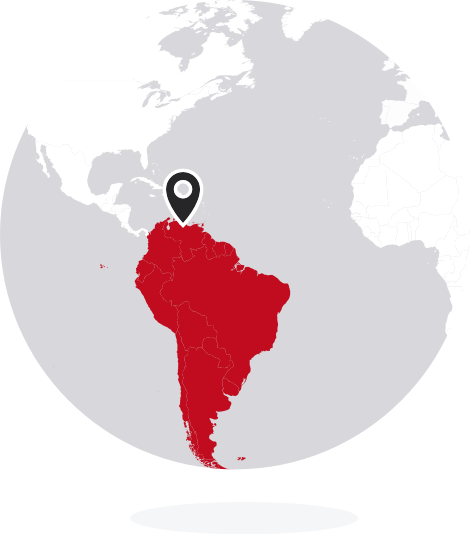 carte du Venezuela