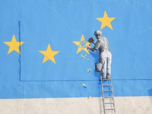 brexit peinture murale