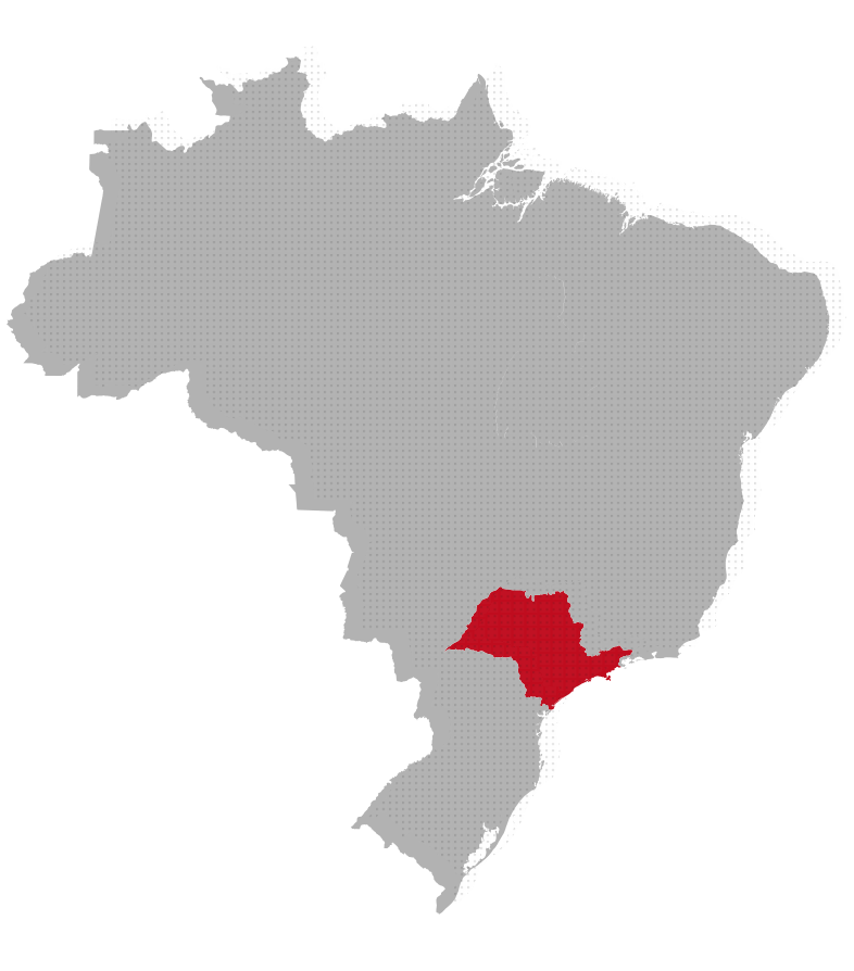 São Paulo map image