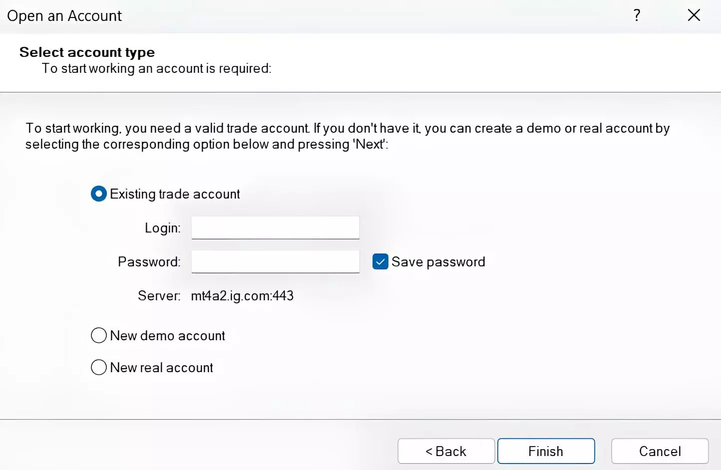Login