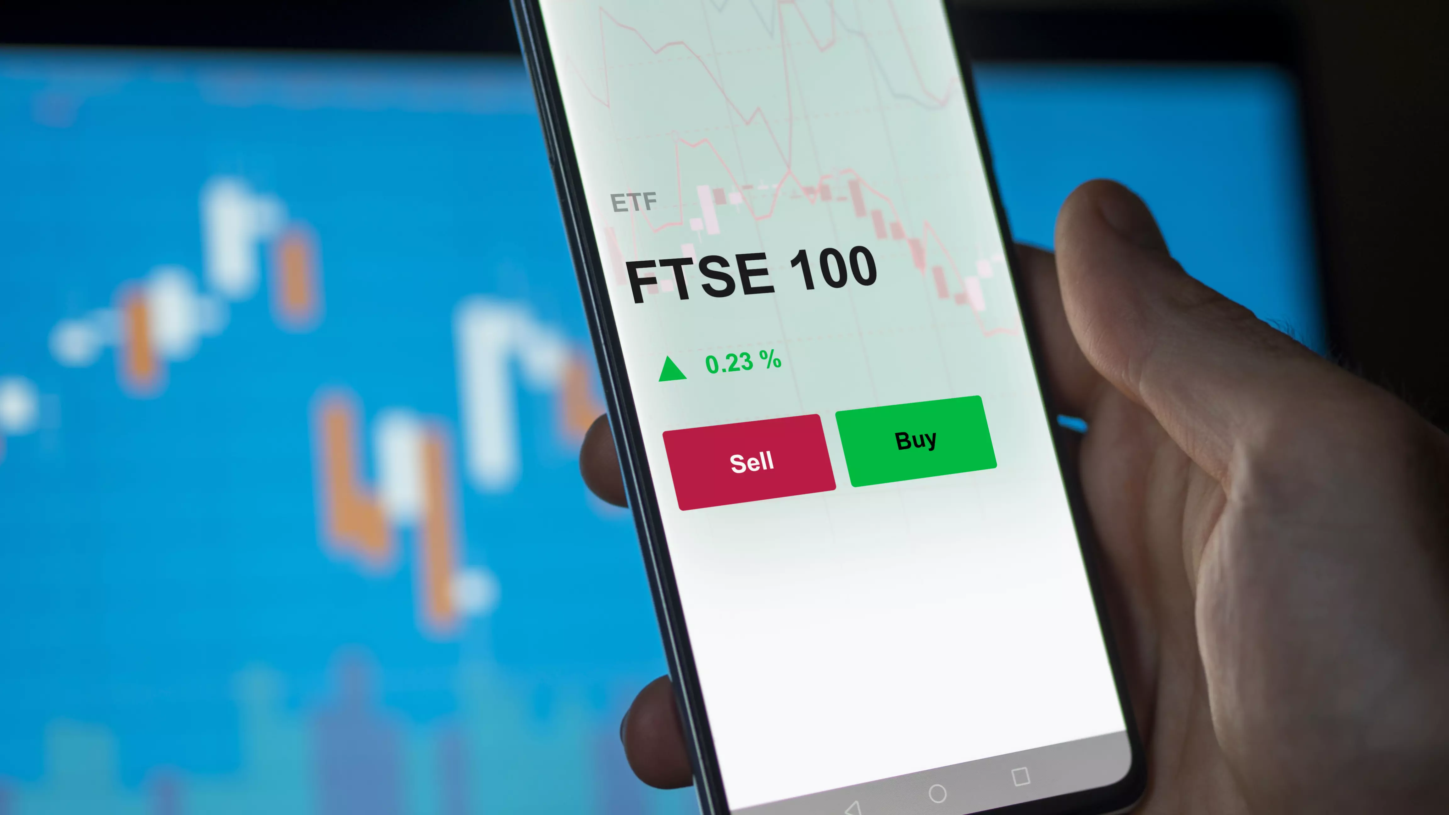 FTSE 100 trading