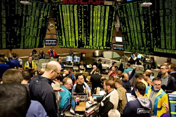 US trading pit image