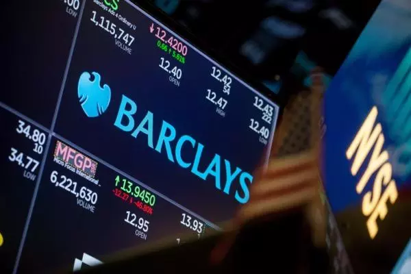 Barclays sign before Barclays Q4 earnings