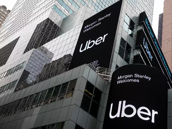 Uber logo after Uber Q1 earnings