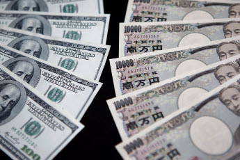 Yen and dollar