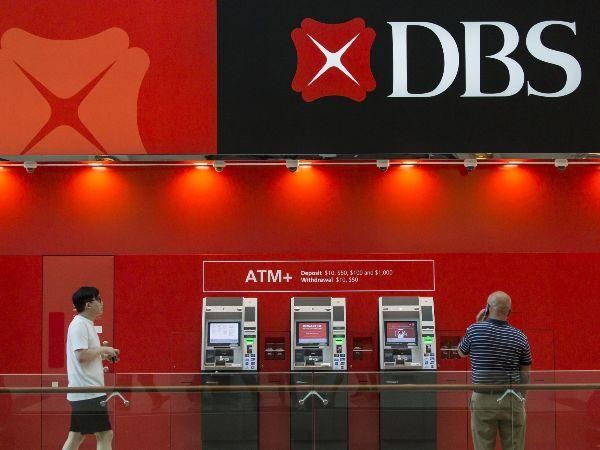 dbs share price are higher dividends