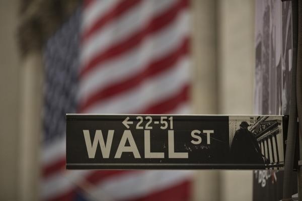 Wall Street straatnaambord